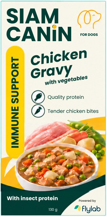 Siam Canin Chicken Gravy with vegetables パッケージ